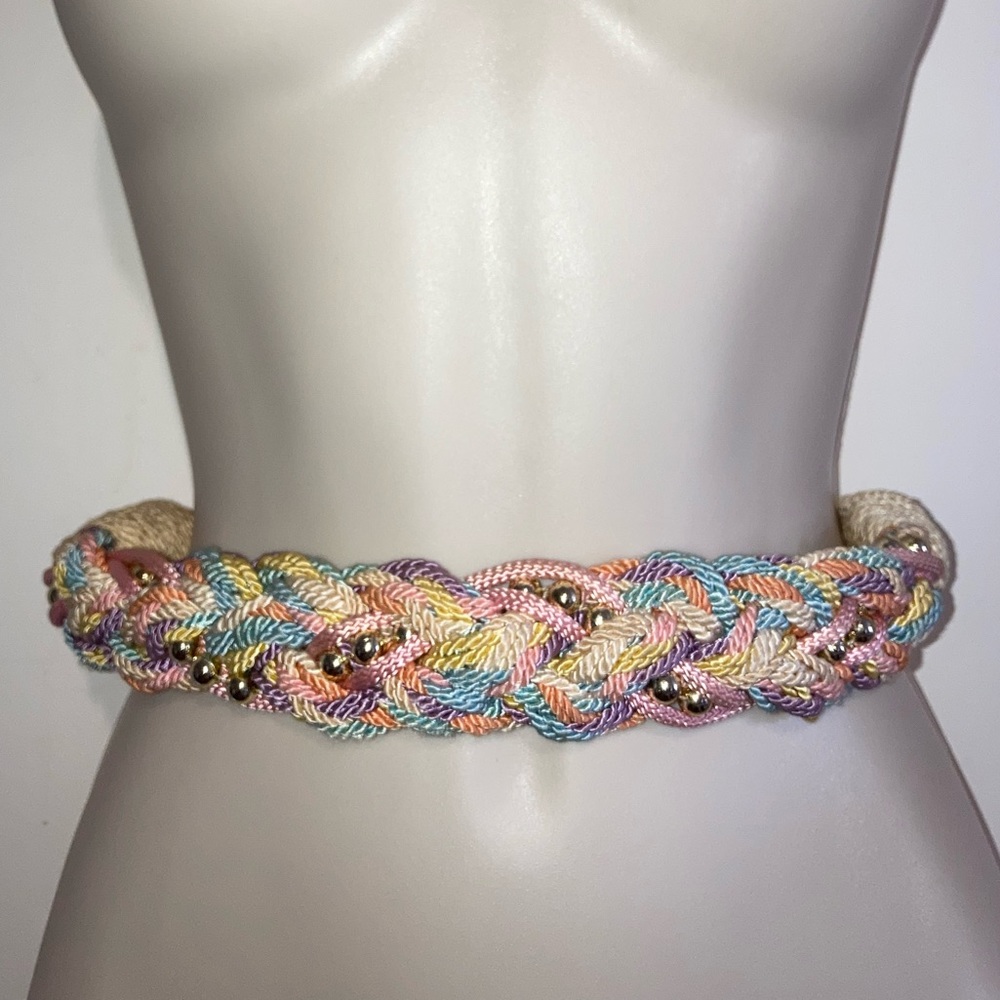 Vintage braided belt